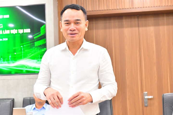 Tổng Giám đốc PV GAS Dương Trí Hội: PV GAS sẵn sàng phối hợp chặt chẽ với BSR để cụ thể hóa các định hướng thành kết quả thiết thực, góp phần nâng cao hiệu quả hoạt động và năng lực cạnh tranh của hai đơn vị. Nguồn ảnh PV GAS