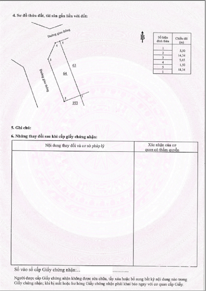 Ảnh sổ tại dự án
