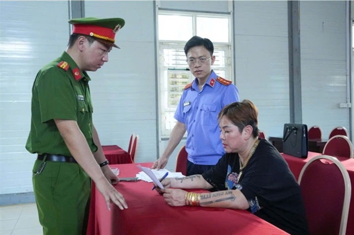 Bị can Nguyễn Thị Thảo (SN 1978, trú tại phường Thảo Nguyên, tỉnh Sơn La). Ảnh Công an tỉnh Sơn La.
