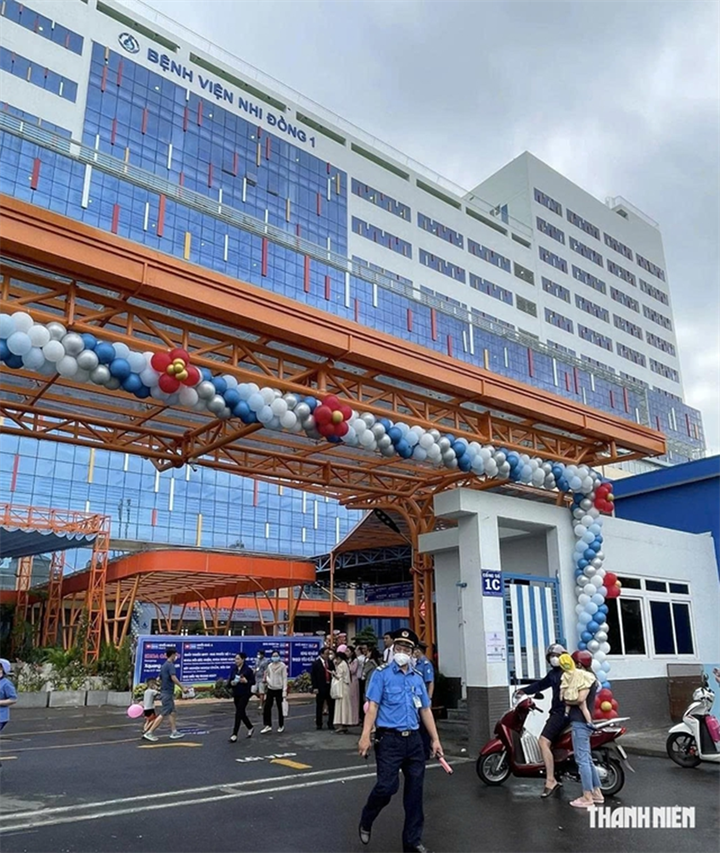 Bệnh viện Nhi đồng 1 (TP.HCM). Ảnh: Duy Tính/Thanh niên
