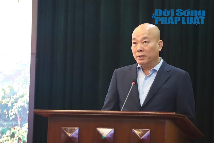 Ông Vũ Bá Phú, Cục trưởng Cục Xúc tiến thương mại (Bộ Công Thương). Ảnh: Nguyễn Lâm