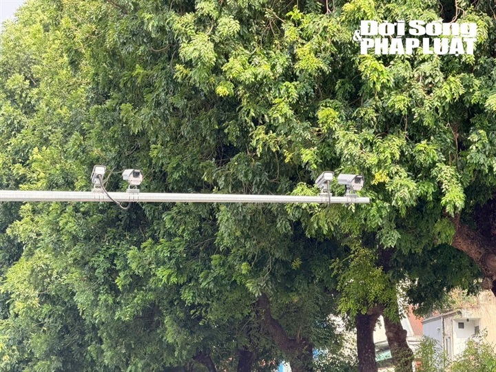 Hệ thống camera AI tại các nút giao thông.
