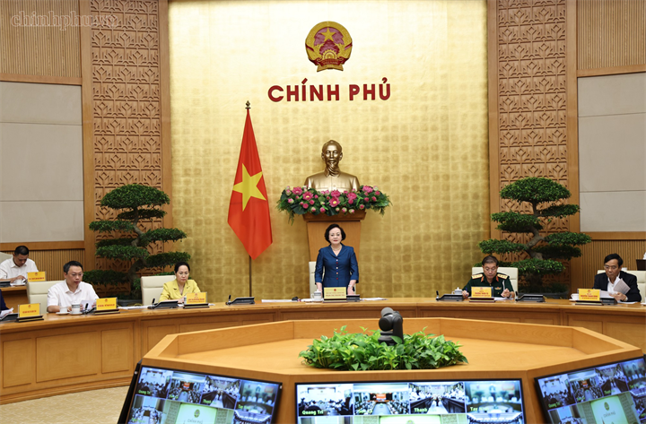Hội nghị trực tuyến toàn quốc quán triệt triển khai Ngày Văn hóa Việt Nam gắn với Ngày hội Đại đoàn kết toàn dân tộc năm 2026 - Ảnh: chinhphu.vn/Thu Giang
