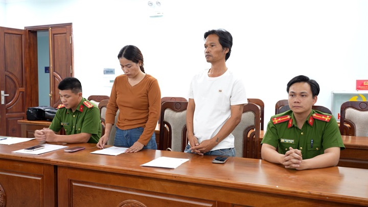 Vợ chồng Dương Thị Phượng và Đỗ Thành Tín