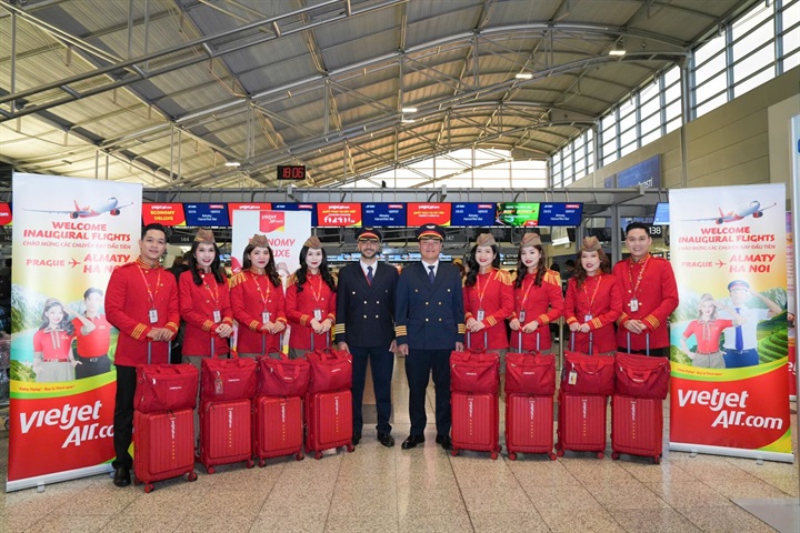 Vietjet chào đón hành khách trên các chuyến bay mới tràn đầy cảm hứng