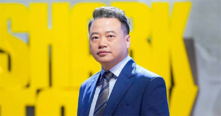 Bị can Nguyễn Hòa Bình tại thời điểm chưa bị bắt. (Ảnh: Shark Tank).
