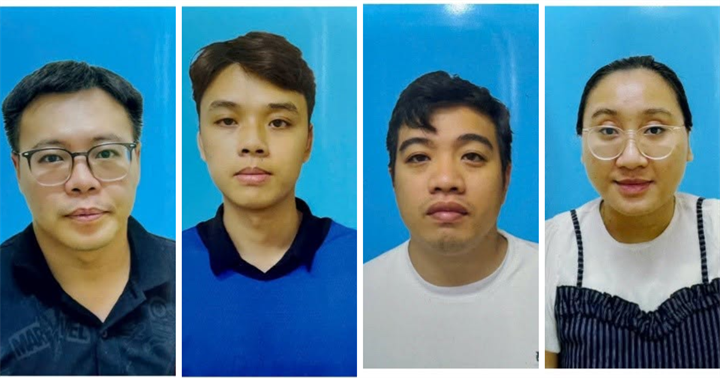Các đối tượng trong vụ án. (Ảnh: Công an Hà Nội)