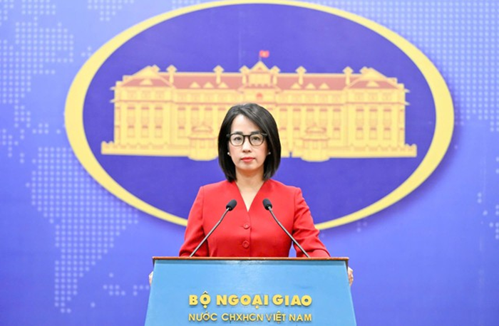 Người Phát ngôn Bộ Ngoại giao Phạm Thu Hằng (Ảnh: Bộ Ngoại giao).