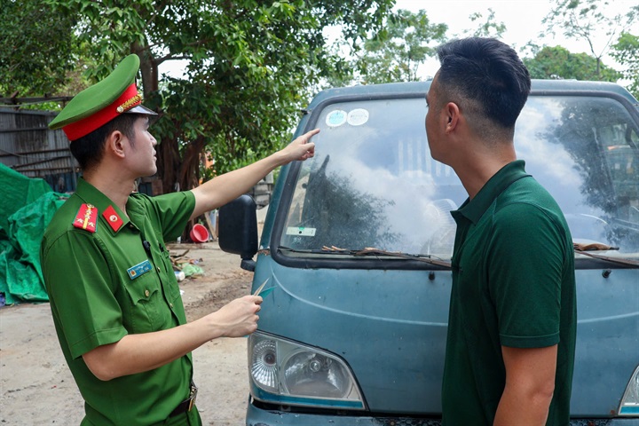 Phương tiện không sử nhiều năm khiến việc xác minh gặp không ít khó khăn.