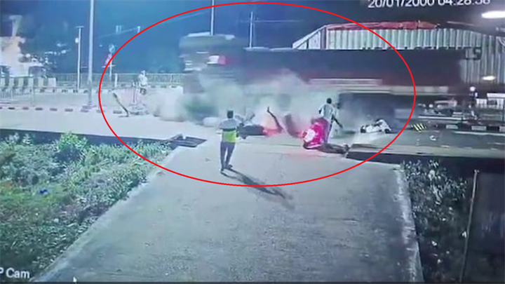 Hiện trường vụ tai nạn. Ảnh: India today.