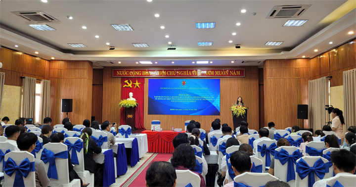 Quang cảnh buổi Hội nghị. (Ảnh: Bộ Tư pháp)