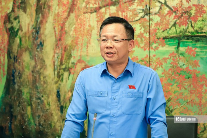 ĐBQH Trần Thanh Hà - Phó Trưởng đoàn ĐBQH Tp.Hà Nội (Ảnh: Hữu Thắng).