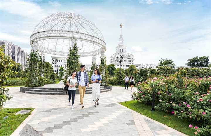 Tại Ocean City, thế hệ trẻ có cơ hội phát triển tri thức, kỹ năng và tư duy hội nhập. Nguồn ảnh Vingroup