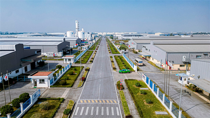 Nhiều khu công nghiệp tại Thái Nguyên có tỷ lệ lấp đầy cao. Ảnh: Vũ Phương