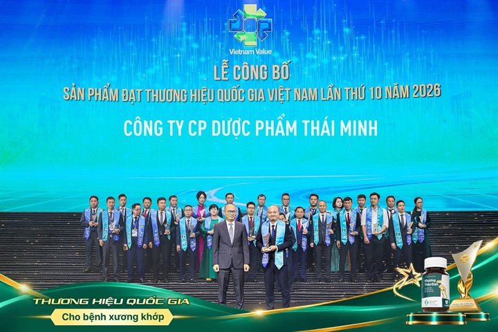 Khương Thảo Đan vinh dự được Bộ Công Thương chứng nhận là Thương hiệu Quốc gia Việt Nam năm 2026