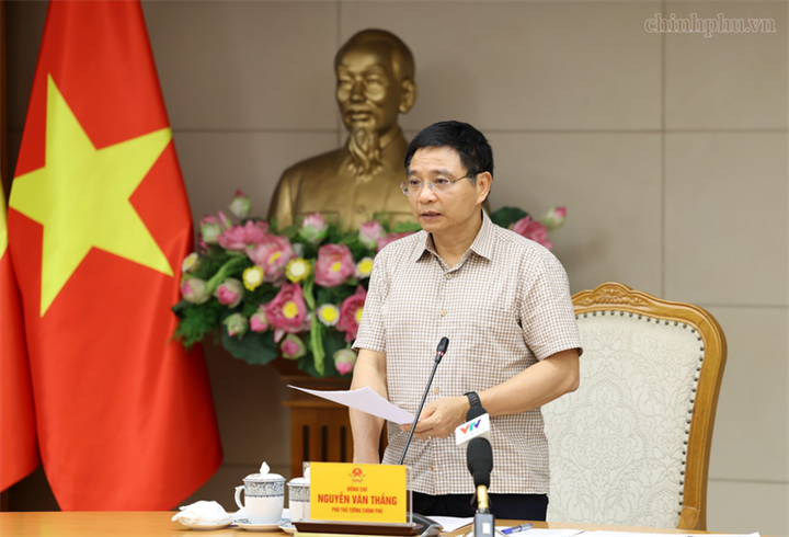 Phó Thủ tướng Nguyễn Văn Thắng đề nghị Bộ Tài chính đánh giá tính khả thi, mức độ phù hợp của các sản phẩm; kịp thời báo cáo cấp có thẩm quyền xem xét nếu phát sinh vấn đề cần giải quyết - Ảnh: chinhphu.vn/Đức Tuân