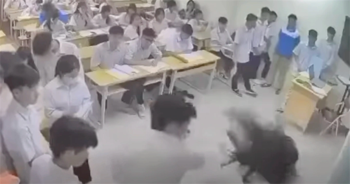 Nơi xảy ra sự việc. (Ảnh cắt clip)