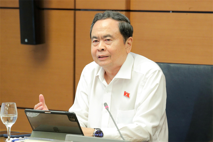 Chủ tịch Quốc hội Trần Thanh Mẫn (Ảnh: Media Quốc hội).