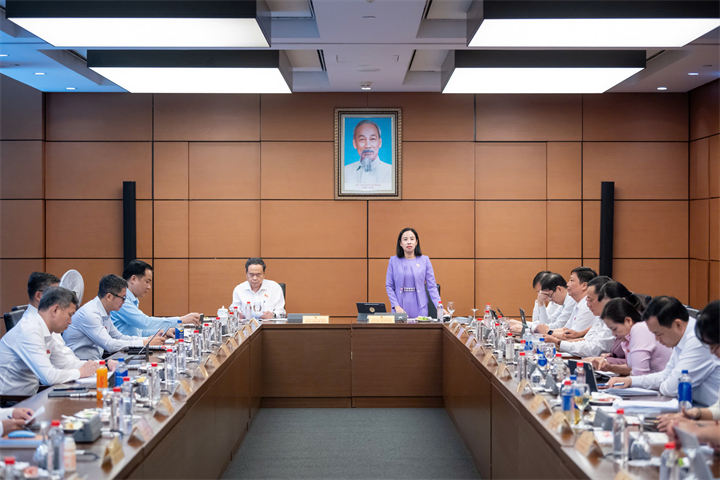 Quang cảnh phiên thảo luận tổ (Ảnh: Media Quốc hội).