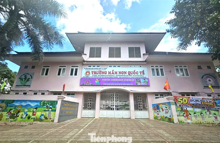 Trường Mầm non Quốc tế ở Đắk Lắk. Ảnh: Tiền phong