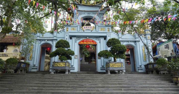 Khu di tích Đền Công đồng Bắc Lệ. (Ảnh: Công an Lạng Sơn)