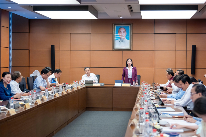 Quang cảnh phiên họp chiều 24/10 (Ảnh: Media Quốc hội).