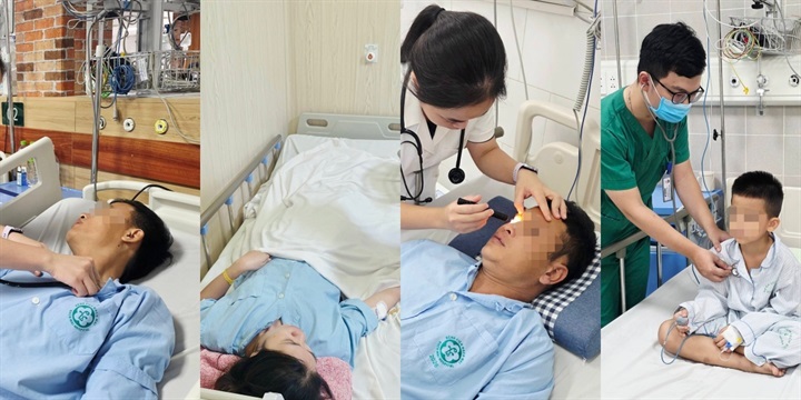 Dự kiến 6/7 nạn nhân sẽ được xuất viện trong vài ngày tới. Ảnh: BVCC