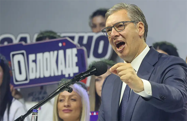 Theo hiến pháp Serbia, ông Aleksandar Vucic không thể tranh cử nhiệm kỳ Tổng thống thứ ba. Ảnh: DW