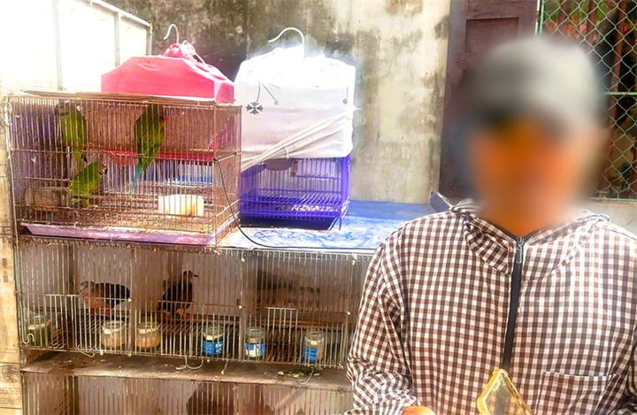 Bị can Trần Văn Điệp. Ảnh: Cổng TTĐT Công an tỉnh Ninh Bình