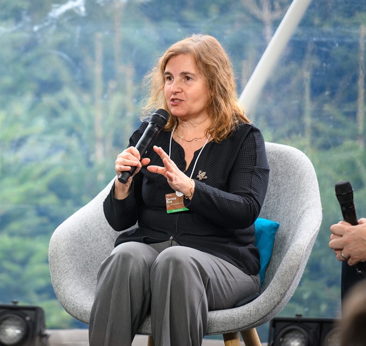 GS. Daniela Rus chia sẻ tại một sự kiện năm 2024. Ảnh: IIEE