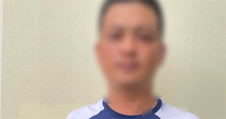 Bị can Dương Văn Quang. (Ảnh: Công an TP Bắc Ninh)