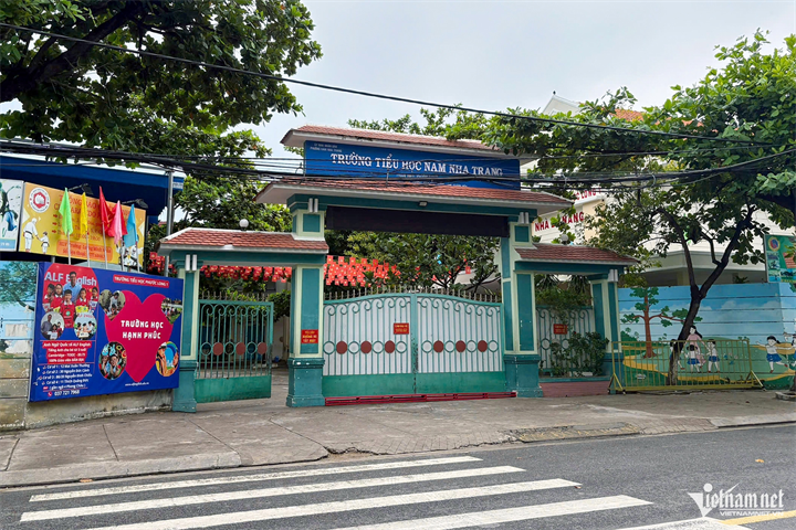 Trường Tiểu học Nam Nha Trang ở tỉnh Khánh Hòa. Ảnh: Xuân Ngọc/VietNamnet
