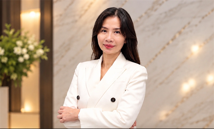 Bà Trần Thị Minh Thúy, tân CEO MIK Group. Ảnh: MIK