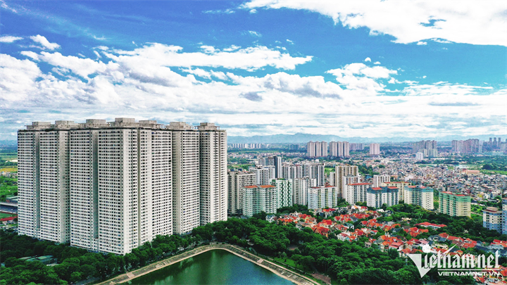 Chung cư ở Linh Đàm của Tập đoàn Mường Thanh có hàng loạt sai phạm. Ảnh: Hoàng Hà