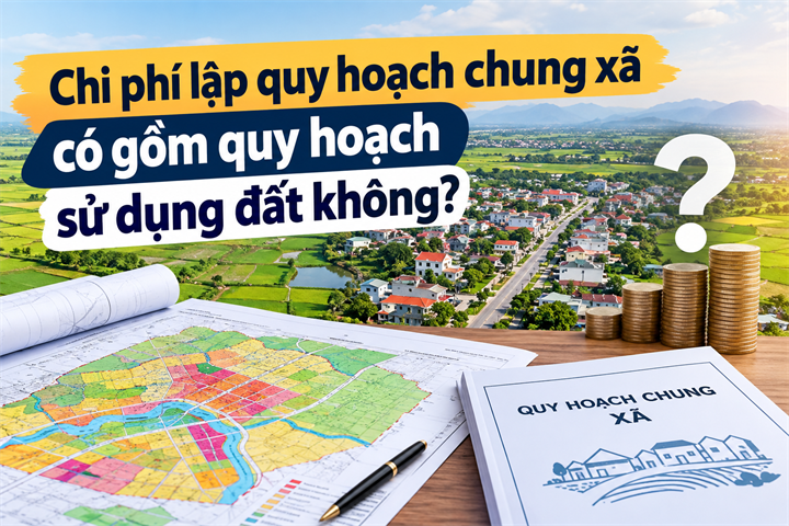 Chi phí lập quy hoạch chung xã có gồm quy hoạch sử dụng đất không? (Ảnh minh hoạ/Nguồn AI)
