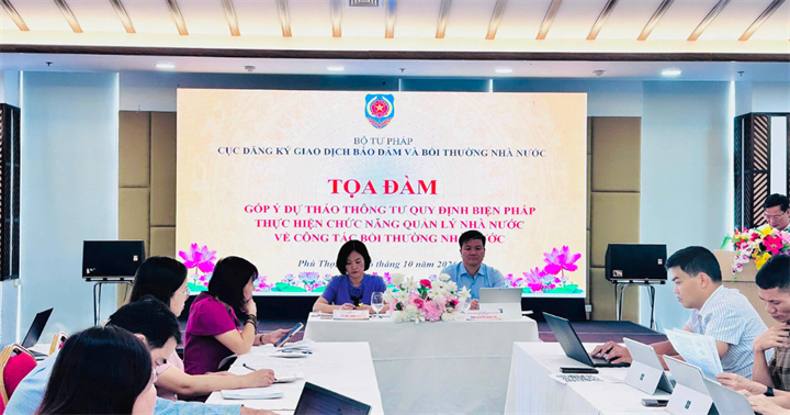 Toàn cảnh tọa đàm. (Ảnh: Thu Thảo)