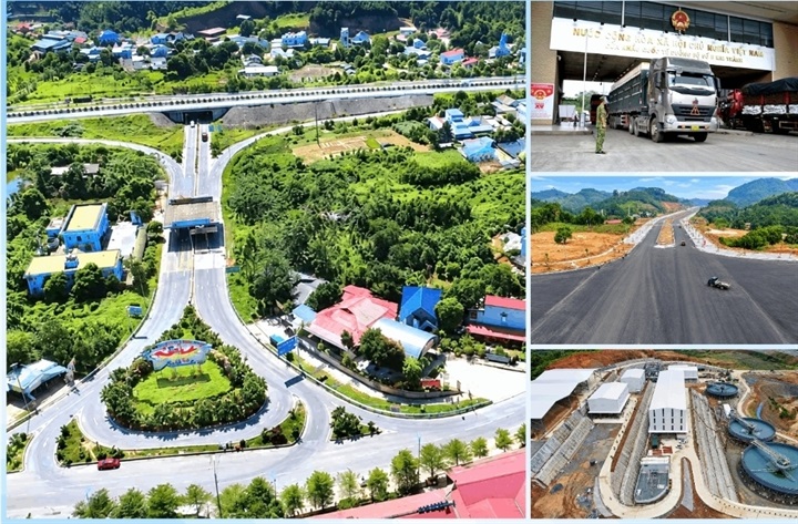 Trong tổng số 21 công trình, dự án có 7 dự án dự kiến khánh thành; khởi công 14 dự án. Ảnh CTTĐT Lào Cai.
