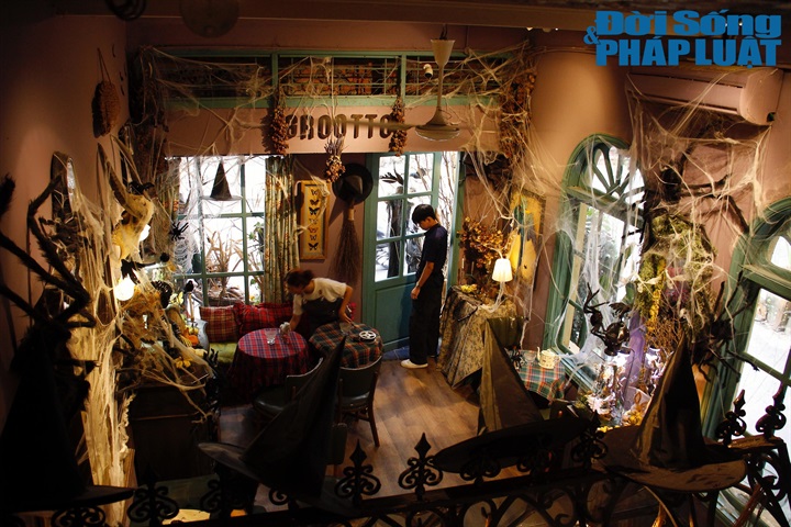 Quán cà phê làm mới không gian đón Halloween: Nơi tiết kiệm bối cảnh, chỗ đầu tư mạnh tay - 5