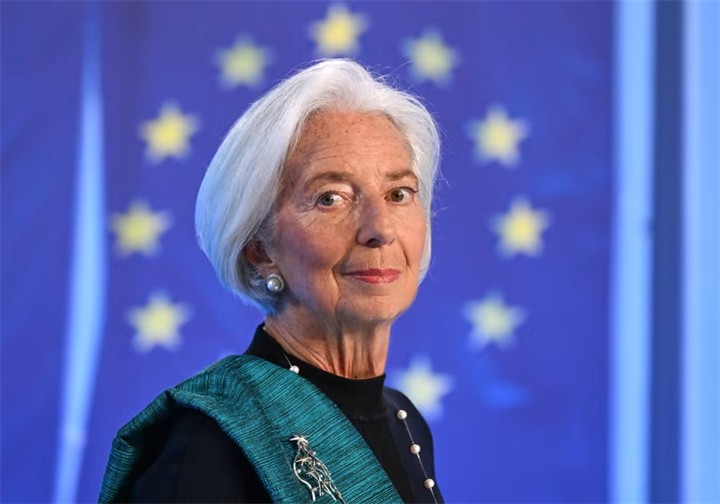 Bà Christine Lagarde tham dự một cuộc họp báo tại Frankfurt, Đức, năm 2025. (Ảnh tư liệu: Kirill Kudryavtsev/AFP/Getty Images)