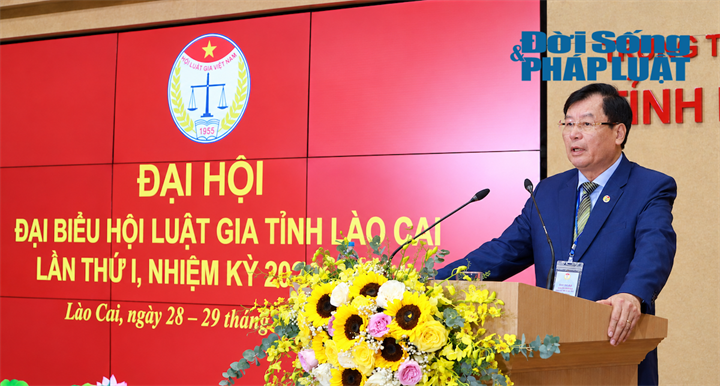 Ông Trần Công Phàn - Phó Bí thư Đảng uỷ, Phó Chủ tịch thường trực Hội Luật gia Việt Nam. Ảnh: Nguyễn Lâm