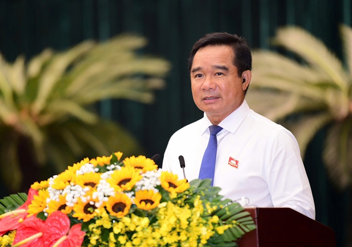 Chủ tịch UBND TPHCM Nguyễn Văn Được yêu cầu khẩn trương cụ thể hóa các nghị quyết thành chương trình, kế hoạch cụ thể - Ảnh: chinhphu.vn/LP