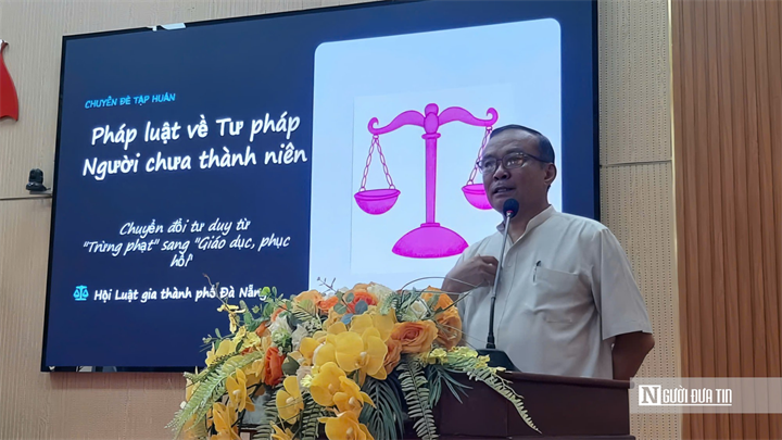 Ông Nguyễn Bá Sơn, Chủ tịch Hội Luật gia Đà Nẵng, cho biết, luật áp dụng với người từ đủ 14 đến dưới 18 tuổi phạm tội, với tinh thần chuyển từ trừng phạt sang giáo dục, phục hồi.