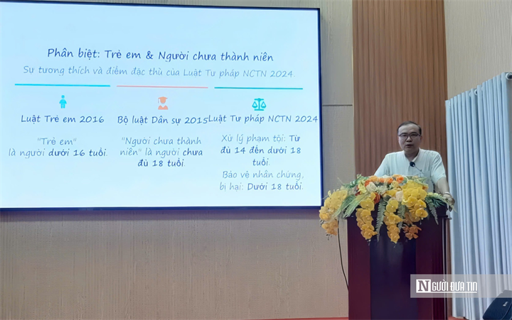Ông Sơn nói về quy định lấy lời khai tại phòng thân thiện, phiên tòa do Tòa gia đình và người chưa thành niên xét xử.