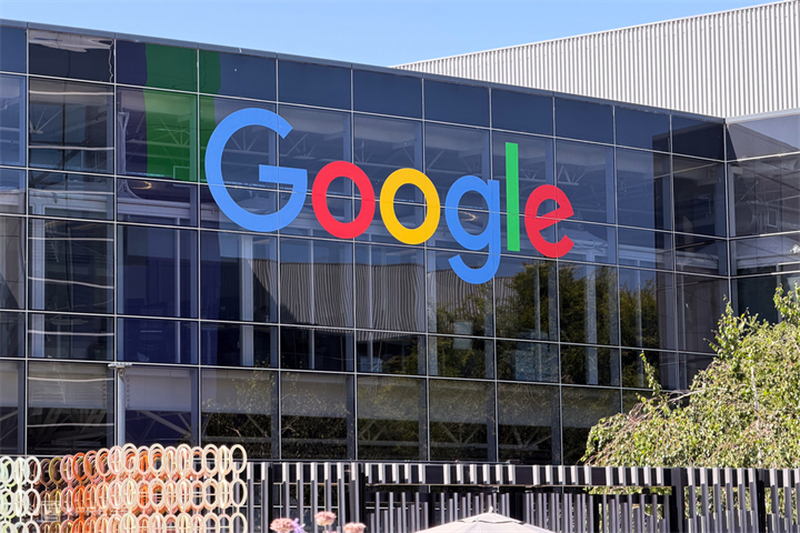 Logo Google tại trụ sở hãng ở Mountain View, California, Mỹ, tháng 5/2026. Ảnh: Lưu Quý/VNexpress