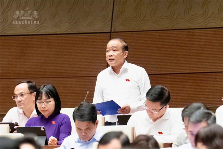 ĐBQH Lã Thanh Tân (Ảnh: Media Quốc hội).