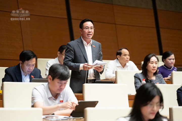 ĐBQH Nguyễn Văn Huy (Ảnh: Media Quốc hội).