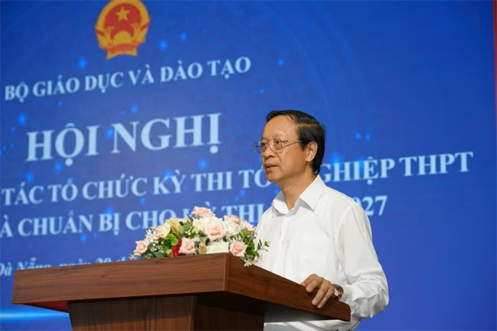 Thứ trưởng Thường trực Phạm Ngọc Thưởng phát biểu tại hội nghị. Ảnh: Moet