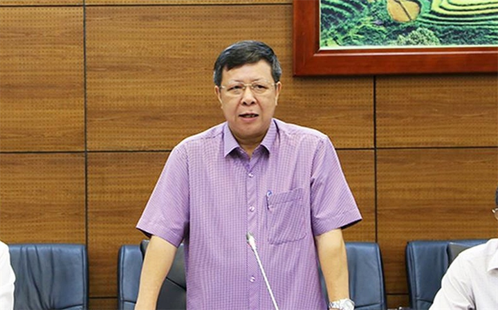 Ông Lê Ngọc Hưng khi còn giữ chức Phó Chủ tịch UBND tỉnh Lào Cai (Ảnh: Tuấn Minh).
