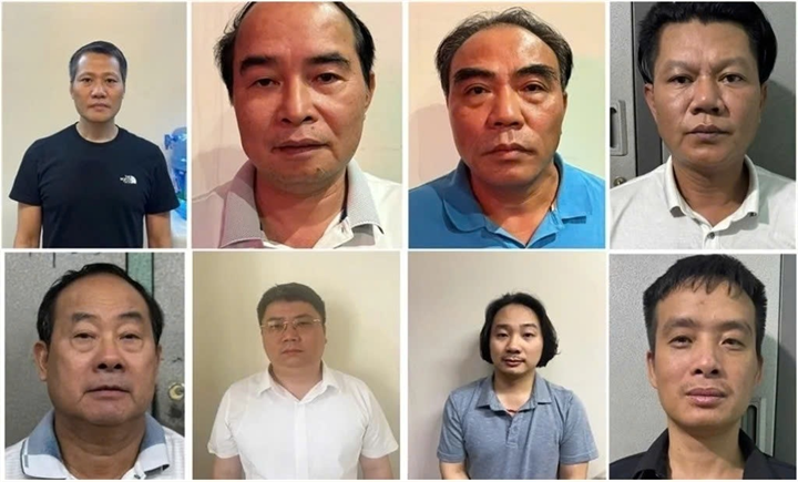 Mố số bị can trong vụ án (Ảnh: Bộ Công an).