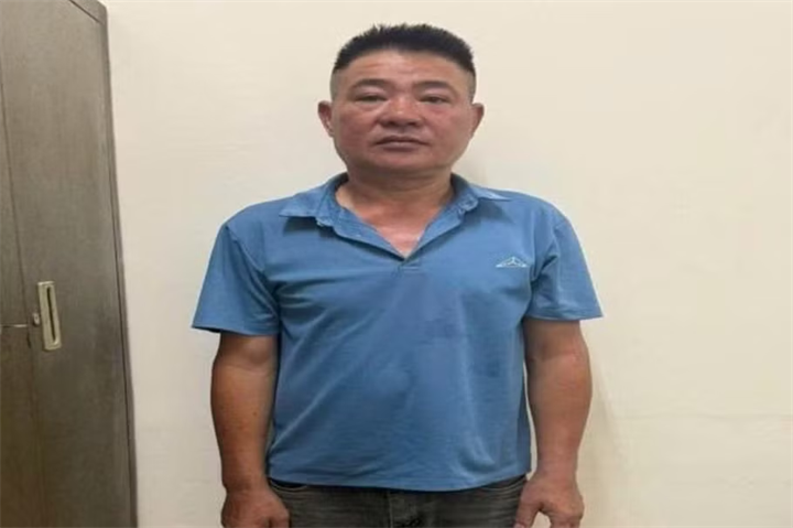 Bị can Lê Xuân Hưng. Ảnh: Cổng TTĐT Công an Hà Nội